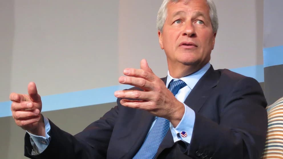 Jamie Dimon är VD på JP Morgan Chase