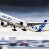Ett Airbus-flygplan