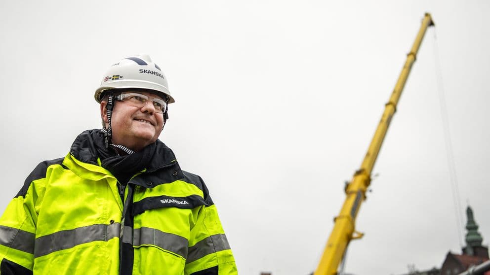 Skanskas VD Anders Danielsson