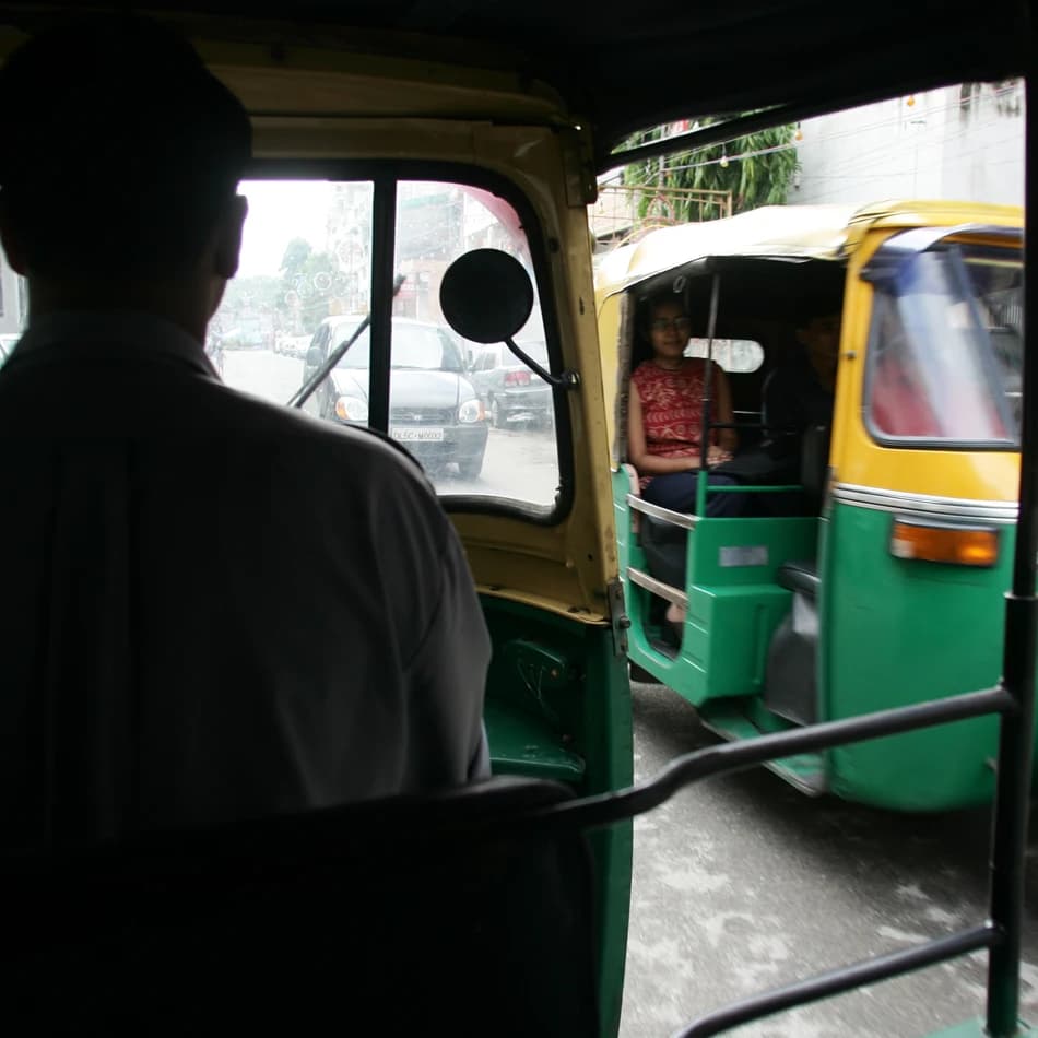  Indien, New Delhi, taxi,