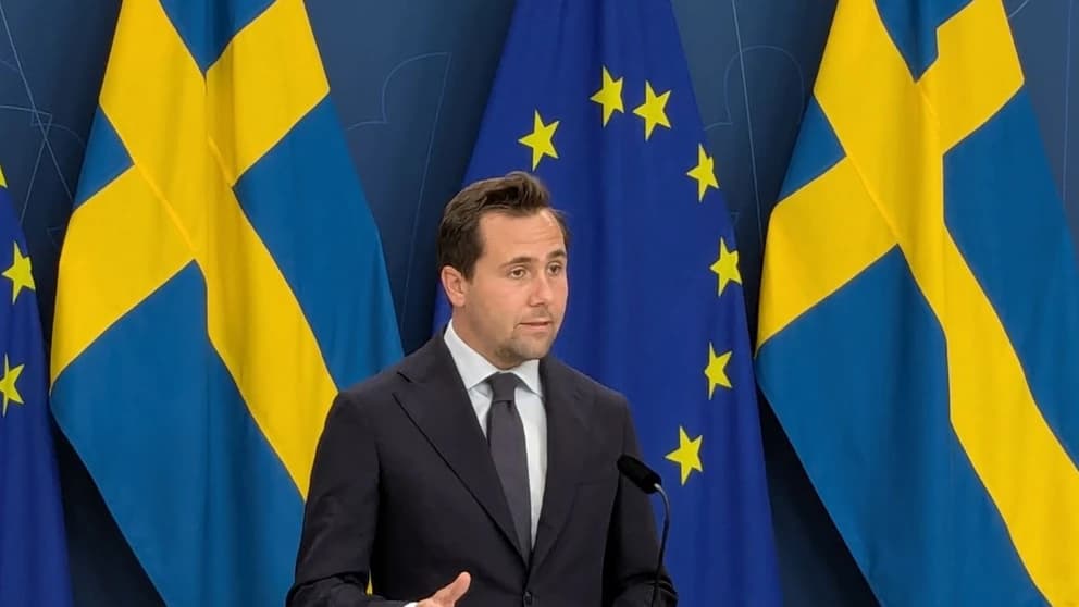 Bistånds- och utrikeshandelsminister Benjamin Dousa