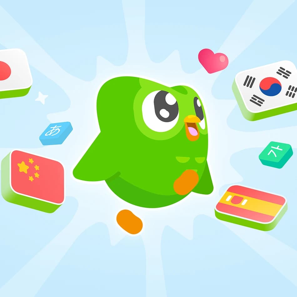 Språklärningsappen Duolingo