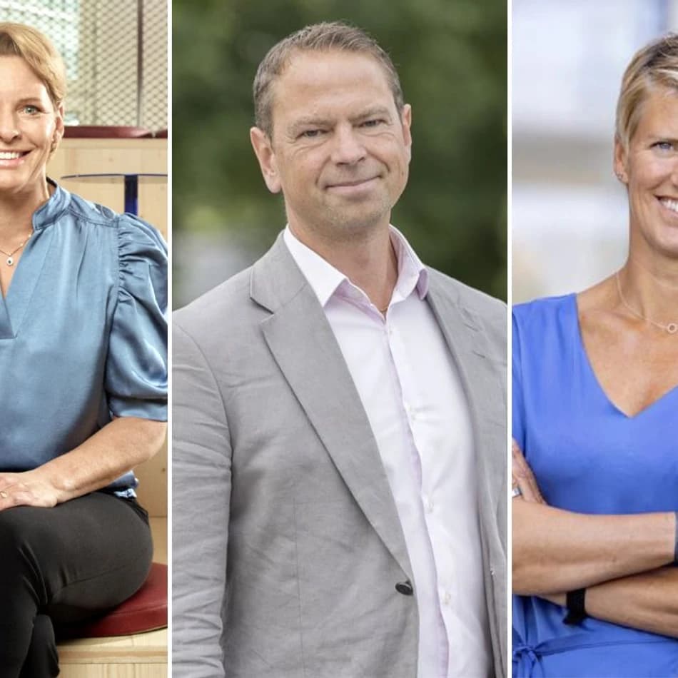 Annika Ånäs, Daniel Carlsson och Johanna Hult Rentsch. Foto: Pressbild, Marie Ullnert.