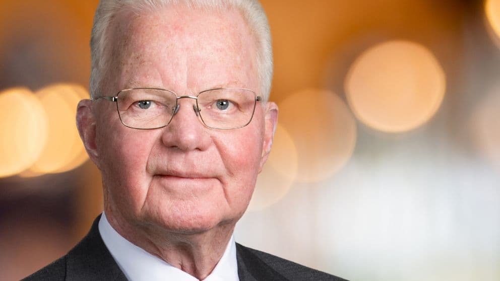 Fredrik Lundberg, VD för investmentbolaget Lundbergföretagen
