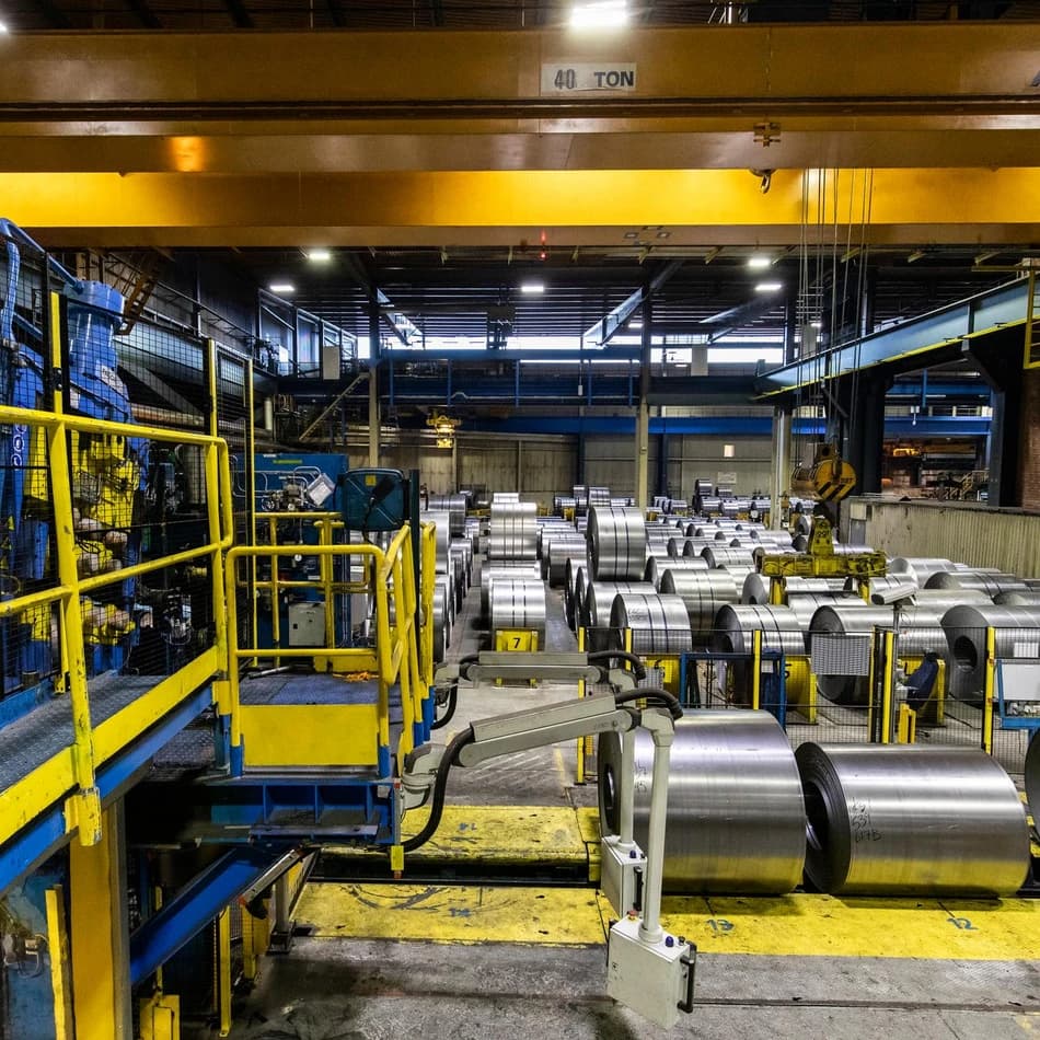 SSAB:s stålfabrik
