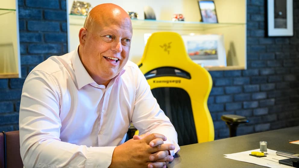 Christian von Koenigsegg, grundare och VD för Koenigsegg.
Foto: Ludvig Thunman / BILDBYRÅN 