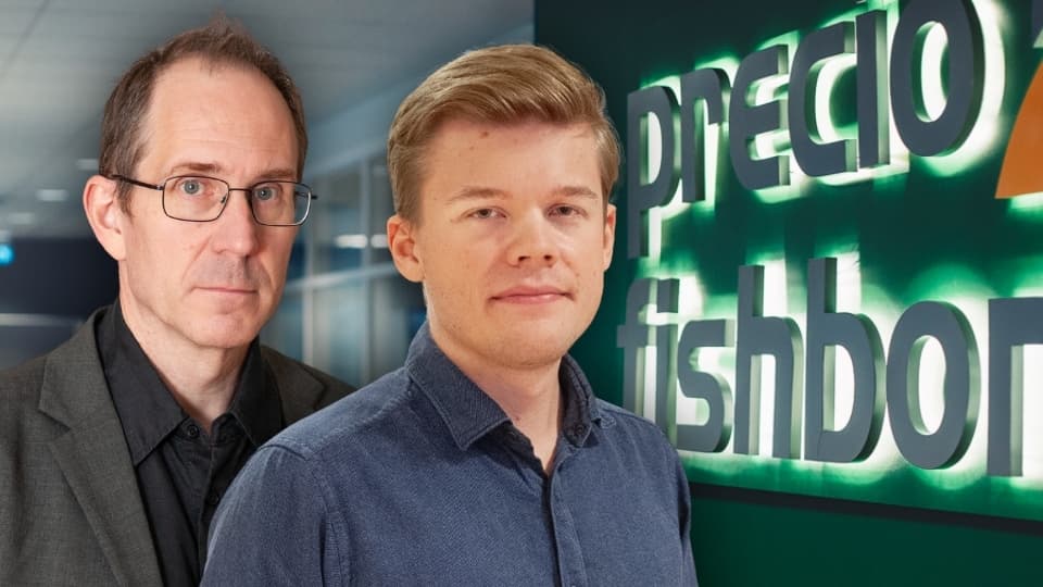 Daniel Svensson och Erik Byström skriver om Precio Fishbone