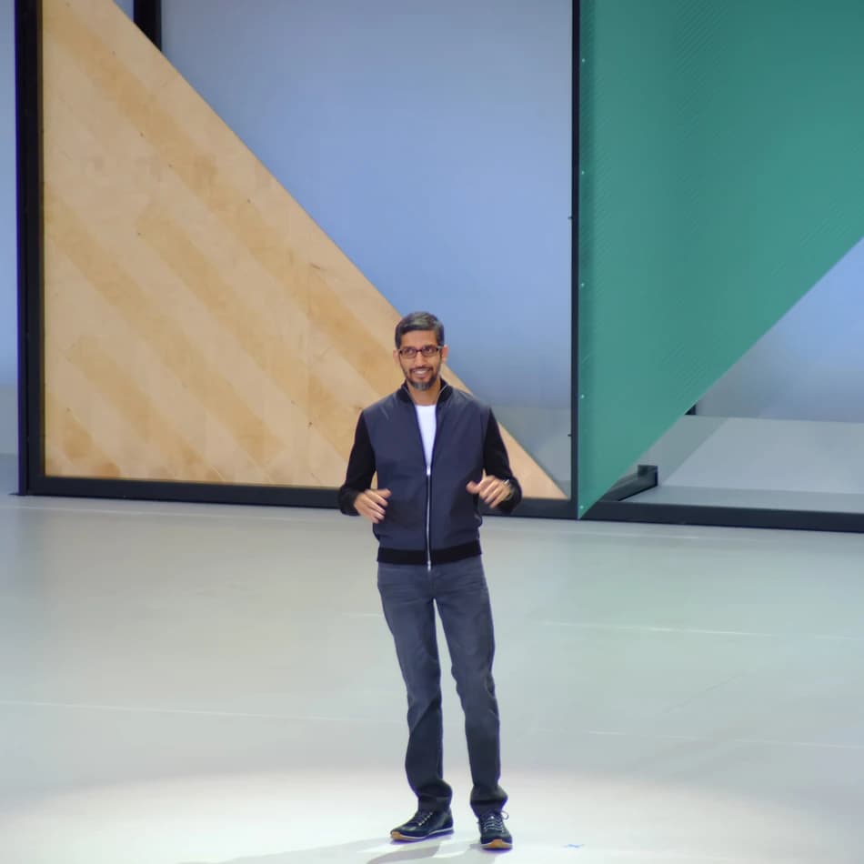 Sundar Pichai är VD på Alphabet, som äger Google