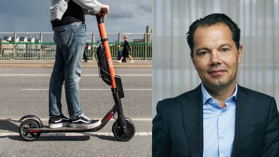 Tom Dinkelspiel är ordförande på VNV Global, där Voi finns med i portföljen. Foto: Bildbyrån/Nordnet