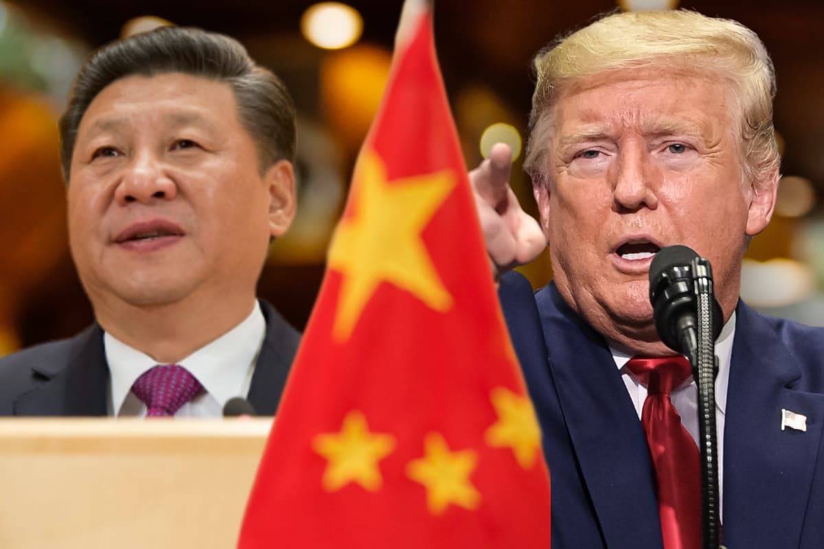 Xi Jinping Donald Trump Kina USA