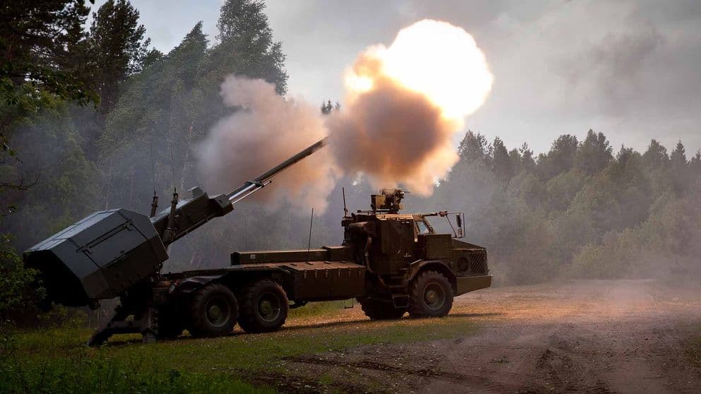Archer från BAE Systems Bofors. Foto: Thomas Sattermann/BAE Systems Bofors