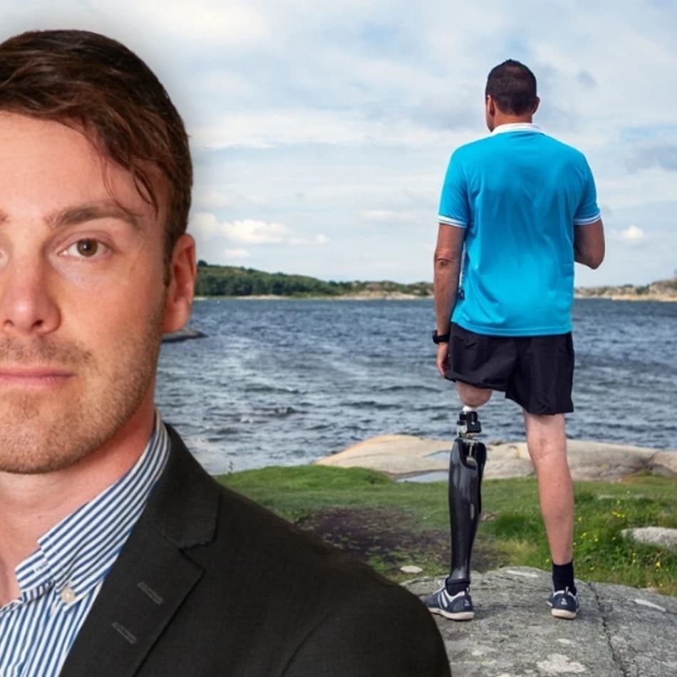 Björn Rydell går igenom budet på Integrum. 