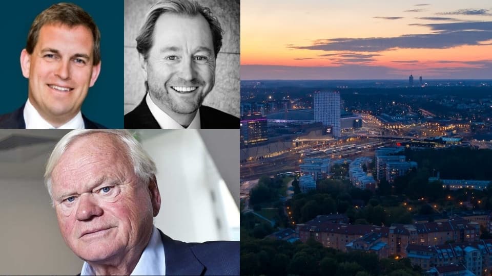 Frederik W. Mohn, Kjell Inge Røkke och John Fredriksen har köpt aktier i svenska fastighetsbolag