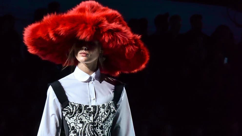 En outfit från Marc Jacobs höst- och vinterkollektion 2012 LVMH