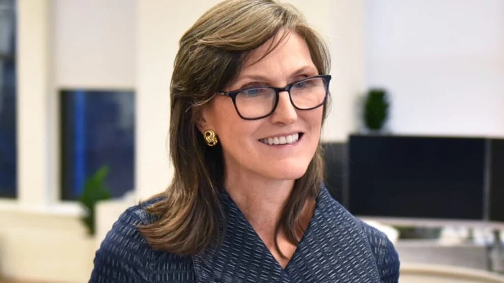 Den profilerade techinvesteraren Cathie Wood.