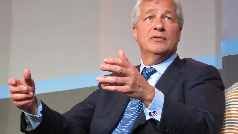 Jamie Dimon är VD på JP Morgan Chase