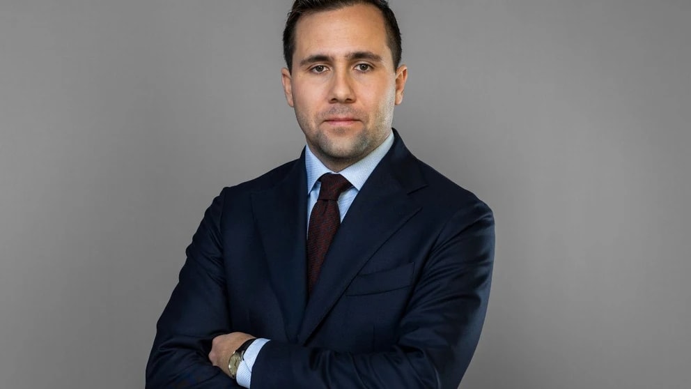 Bistånds- och utrikeshandelsminister Benjamin Dousa