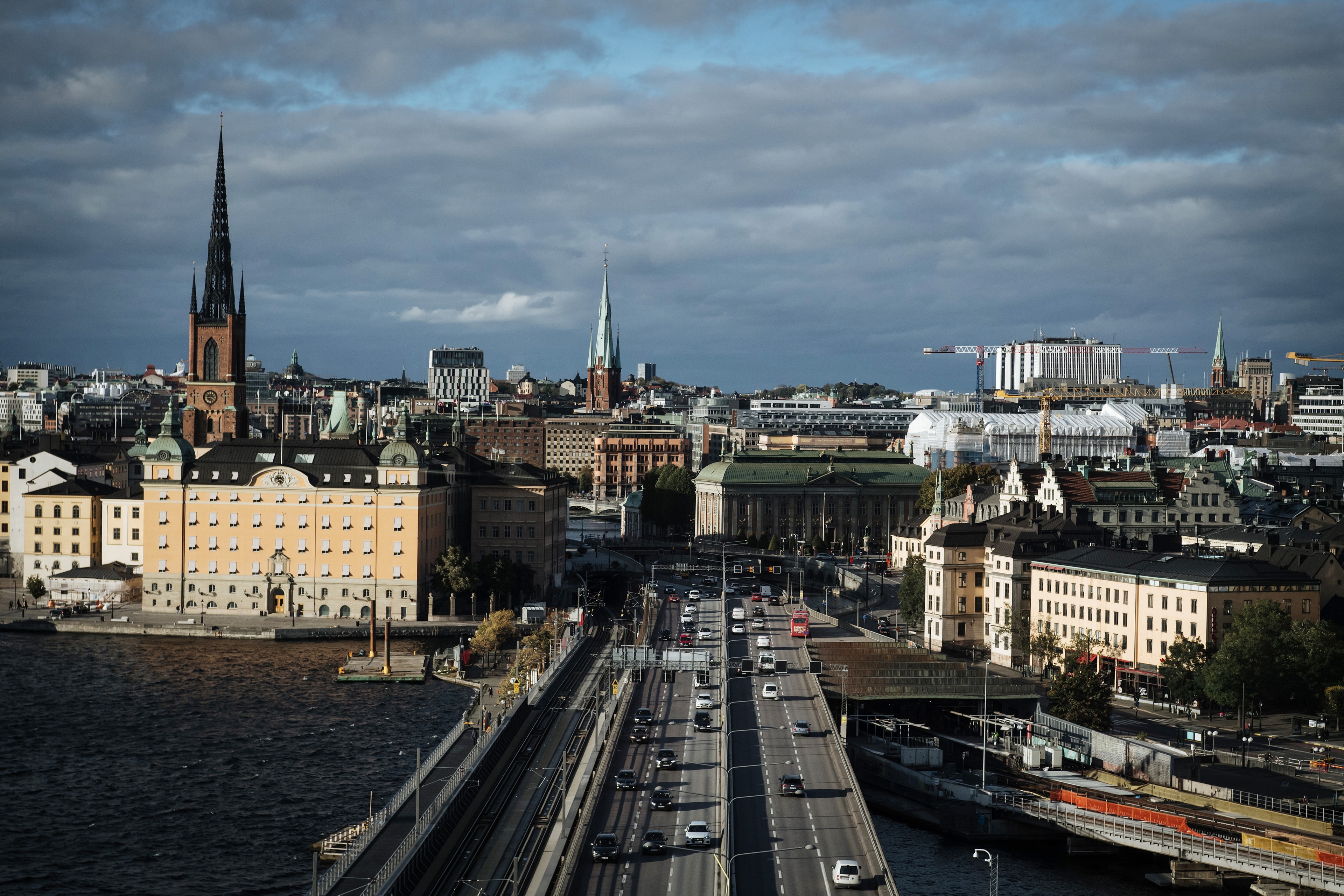 Bild över Stockholm. Foto: Bildbyrån