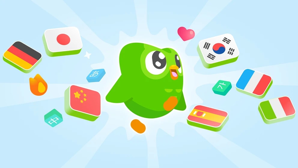Språklärningsappen Duolingo