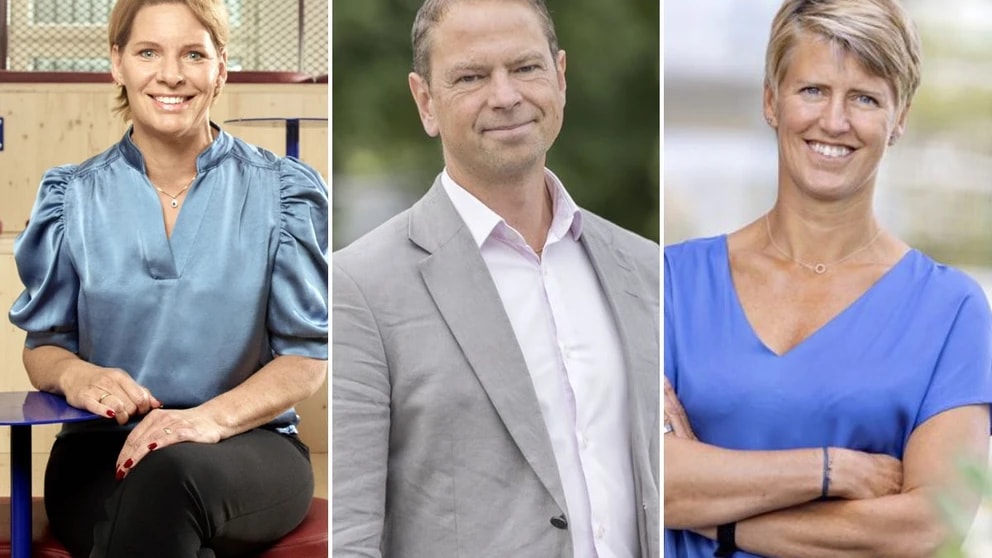 Annika Ånäs, Daniel Carlsson och Johanna Hult Rentsch. Foto: Pressbild, Marie Ullnert.