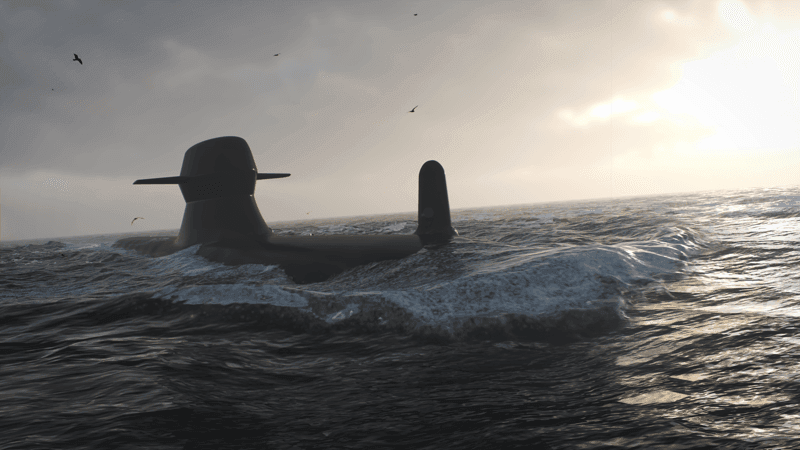 Saab Expeditionary Submarine 1
