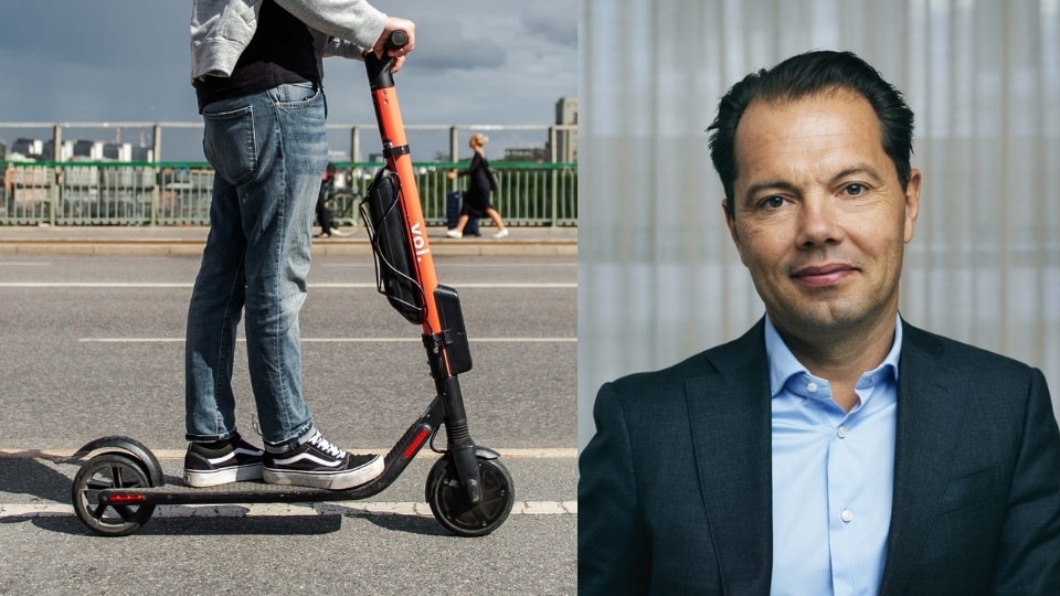 Tom Dinkelspiel är ordförande på VNV Global, där Voi finns med i portföljen. Foto: Bildbyrån/Nordnet