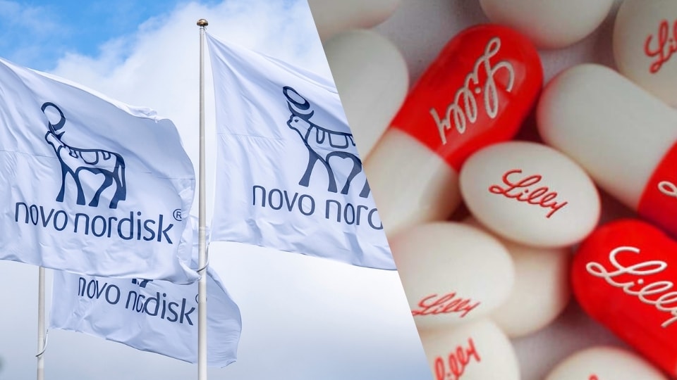 Konkurrenterna Novo Nordisk och Eli Lilly